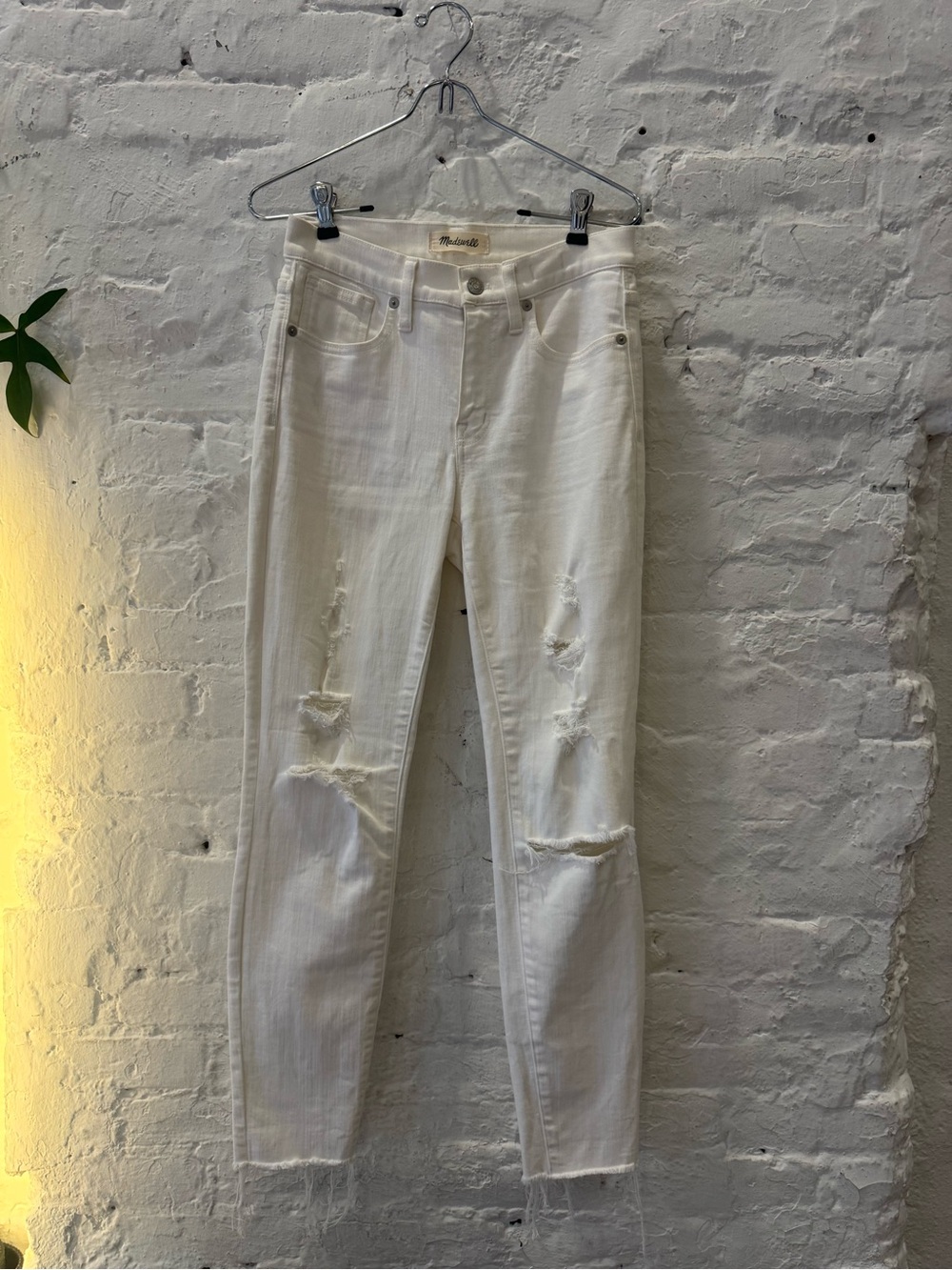 Madewell High-Rise Skinny Crop Jeans